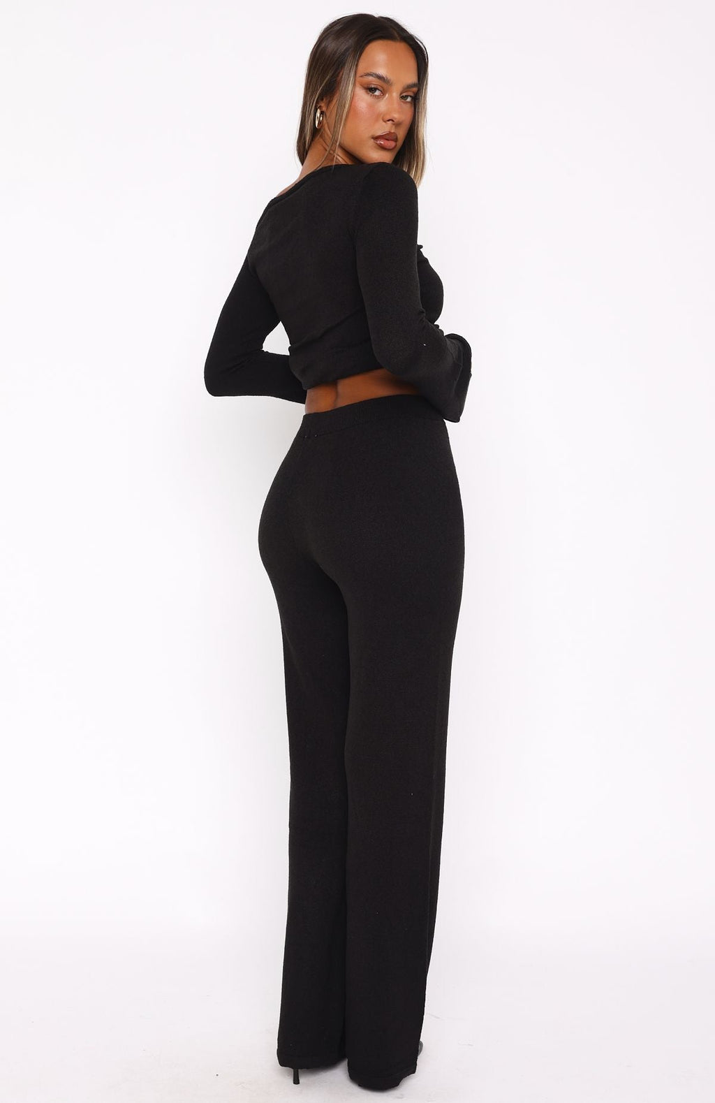 Pantalones "We'll Be Fine" negros